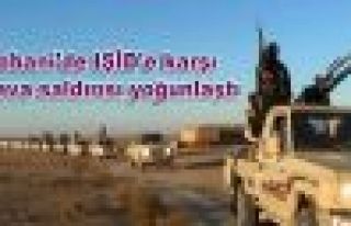 Kobani'de IŞİD'e karşı hava saldırısı yoğunlaştı