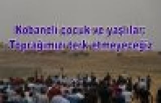 Kobanili çocuk ve yaşlılar: Toprağımızı terk...