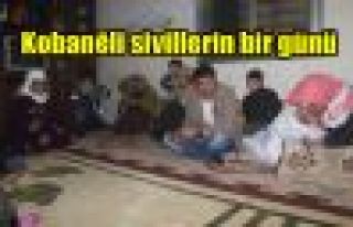 Kobanili sivillerin bir günü