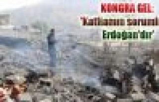 KONGRA GEL: 'Katliamın sorumlusu Erdoğan'dır'