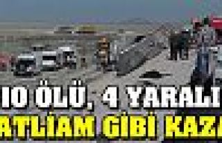 Konya'da katliam gibi kaza: 10 ölü, 5 yaralı