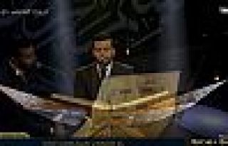 Kur'an-ı Kerim'i Güzel Okuma Yarışması birincisi...