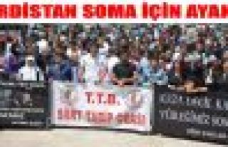 Kürdistan Soma için ayakta