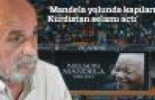 Kürkçü: Mandela yolunda kapıları Kürdistan selamı...