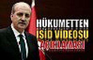 Kurtulmuş’tan IŞİD videosuna ilişkin açıklama
