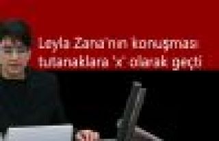 Leyla Zana'nın konuşması tutanaklara 'x' olarak...
