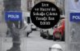 Lice ve Hazro’da Sokağa Çıkma Yasağı Ilan Edildi