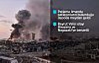 Lübnan'ın başkenti Beyrut limanında patlama: 100...