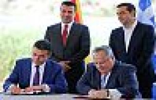 Makedonya'nın ismini değiştirecek anlaşma imzalandı