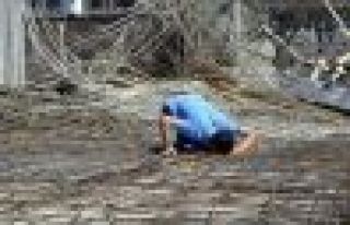 Maraş'ta inşaatta çökme: 9 işçi yaralı