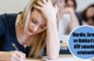 Mardin, Şırnak ve Hakkari'de AÖF sınavları ertelendi