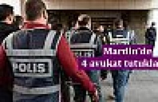 Mardin'de 4 avukat tutuklandı