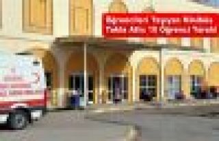 Mardin'de kaza: 10 öğrenci yaralı!