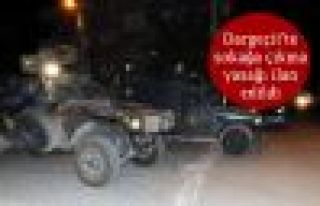 Mardin'in Dargeçit ilçesinde sokağa çıkma yasağı...