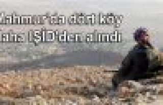 Mahmur'da dört köy daha IŞİD'den alındı