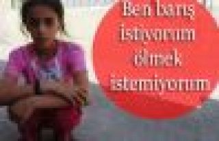 Melek: Ben barış istiyorum ölmek istemiyorum