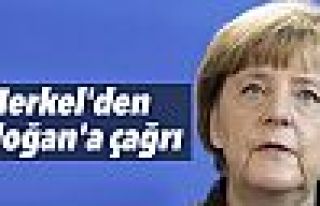 Merkel'den Erdoğan'a çağrı