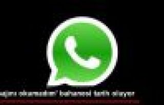 Mesajını okumadım bahanesi tarih oluyor