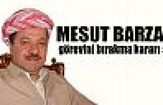 Mesut Barzani görevini bırakma kararı aldı