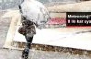 Meteoroloji'den 8 İle Kar Yağışı Uyarısı