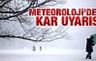 Meteoroloji'den kar uyarısı: Balkanlar'dan geliyor