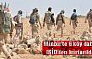 Minbic'te 6 köy daha IŞİD'den kurtarıldı