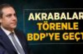 MİT Müsteşarı Hakan Fidan'ın Akrabaları BDP'ye...