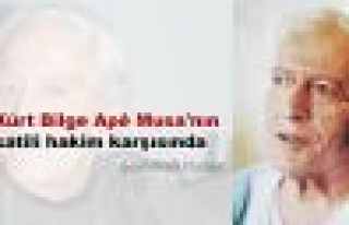 Musa Anter'in katili hakim karşısında