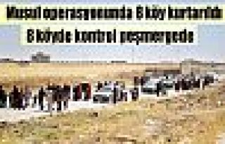 Musul operasyonunda 8 köy kurtarıldı