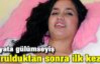 Mutlu Kaya vurulduktan sonra ilk kez görüntülendi