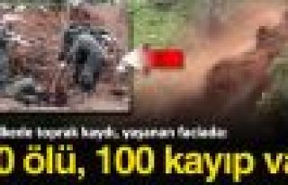 Myanmar'da toprak kayması: 80 ölü, 100 kayıp!
