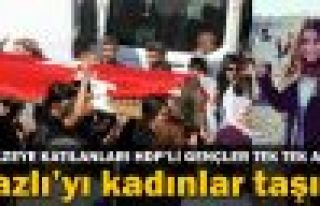 Nazlı'yı kadınlar taşıdı, 20 bin kişi uğurladı