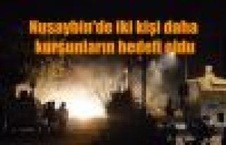 Nusaybin'de iki kişi daha kurşunların hedefi oldu