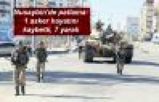 Nusaybin'de patlama: 1 asker hayatını kaybetti,...