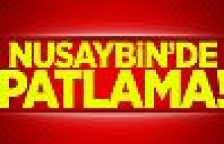 Nusaybin'de patlama: Bir kişi hayatını kaybetti