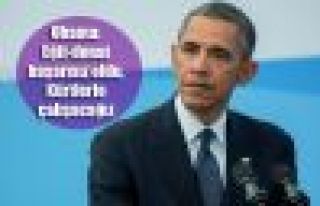 Obama: Eğit-donat başarısız oldu, Kürtlerle çalışacağız
