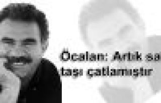 Öcalan: Artık sabır taşı çatlamıştır