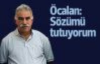 Öcalan: Devletle pazarlık yapmıyorum