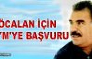 Öcalan için AYM'ye başvuru