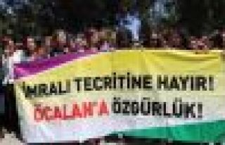 'Öcalan üzerinde devam eden ağırlaştırılmış...