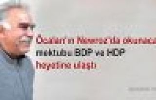 Öcalan'ın Newroz mektubu BDP-HDP heyetine ulaştı