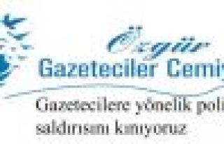 ÖGC: Gazetecilere yönelik polis saldırısını...