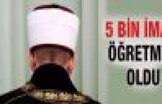 Öğretmen açığı varken 5 bin imam öğretmen...
