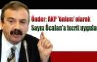 Önder: AKP 'önlem' olarak Sayın Öcalan'a tecrit...
