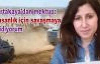 Ortakaya'dan mektup: İnsanlık için savaşmaya gidiyorum