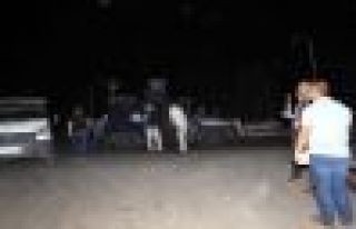 Osmaniye'de polis aracına saldırı!