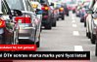 ÖTV Düzenlemesi Sonrası Marka Marka Fiyat Listesi