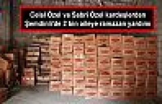 Özel kardeşlerden Şemdinli'de 2 bin aileye ramazan...