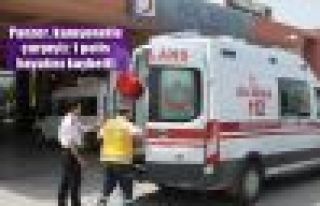 Panzer, kamyonetle çarpıştı: 1 polis hayatını...