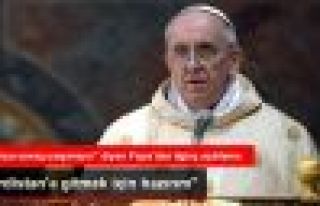 Papa Franciscus: Kürdistan'a Gitmek İçin Hazırım